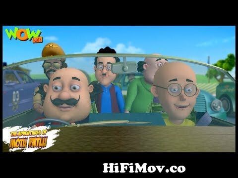 Motu Patlu New Episode | Hindi Cartoons For Kids | Motu Ki Race | Wow Kidz  from motu patlu car Watch Video 