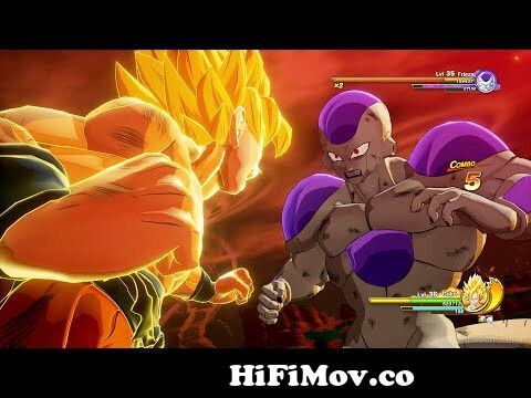 Dragon Ball Z: Kakarot - Super Saiyan Goku Vs Final Form Frieza Boss Fight  from base forma freeza vs goku dub 2min Watch Video 