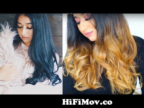 how to global highlights hairstep by step easy and simple proper &  different method 2019 from mehndi wale balo ko highlight kaise kare Watch  Video 