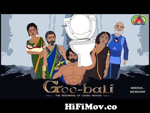 Bahubali Spoof || Prabhas, Rana Daggubati, Anushka,Tamannaah || Creative  Cartoon Animation from varta guWatch Video 