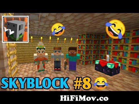 Skyblock new snow island funny video multiplayer Craftsman: building craft  #6 from mizna Watch Video 