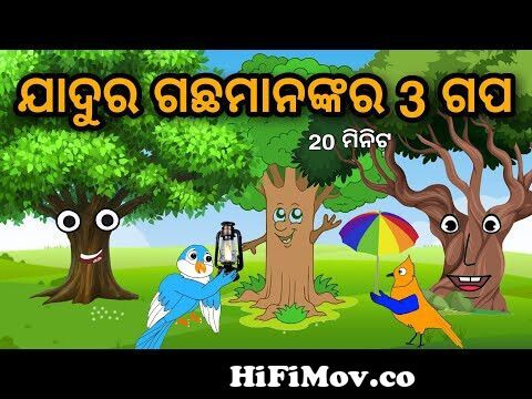Jadura Fala Gacha |Tuni Chidiya|Bird Stories|Odia gapa|fairytale in odia  moral story from jadura Watch Video 
