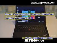 Unlock Lenovo Laptop Password Windows 10 When Forget Admin Password from  login to different user Watch Video 