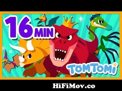 Dinosaur Songs Compilation | Tyrannosaurus Rex | Dinosaur Cartoon | TOMTOMI  Songs for Kids from raikishori kisor@kusuma song ha dino bondhu doya koro  amaraংলা নেকেট ভিডিওস নেংটা ছ Watch Video 