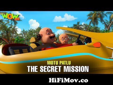 Motu Patlu New Episodes 2022 | The Secret Mission | Funny Hindi Cartoon  Kahani | Wow Kidz| #spot from m6otu and patlu hd breakfree Watch Video -  