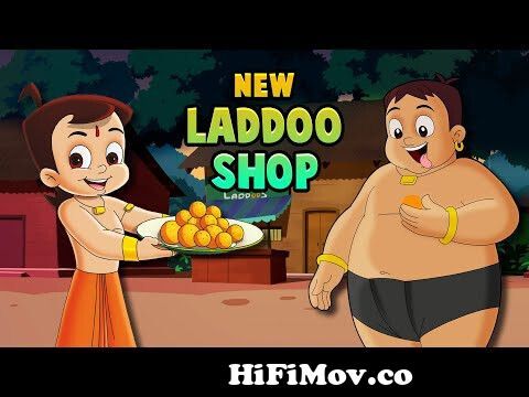 Chhota Bheem - New Laddoo Shop in Dholakpur | Cartoons for Kids | Funny  Kids Videos from chootabeem cartoon Watch Video 