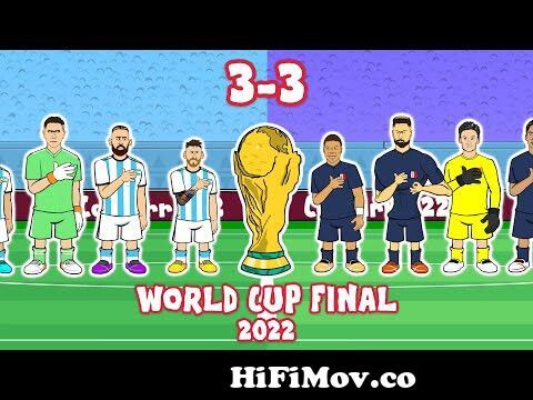 ARGENTINA vs FRANCE! 3-3! Messi wins the World Cup (Cartoon Goals  Highlights Final 2022 Penalties) from animation messiww kiranmala photos  comুধ Watch Video 