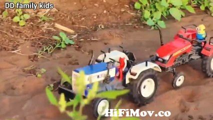 mini Tata truck tractor JCB washing water pump Mini kids toy cartoon video  JCB tractor truck cartoon from fuji camera instax mini 8 Watch Video -  