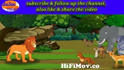 The Cunning Fox - English Kids Cartoon Animated Story from gopal ver cartoon  Watch Video 