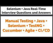 SDET Automation Testing Interview Pro