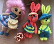 Anait Ugay - a hairdresser, who knits cool toys