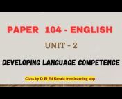 D. El. Ed Kerala Free learning App