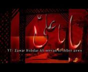 Zawar Hubdar Ali servant of ihlbet asws
