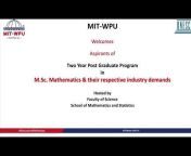 MIT WPU School of mathematics and statistics