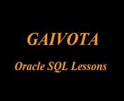 Gaivota OracleSQL Lessons