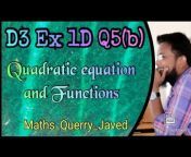 Maths Query Javed