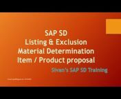 Sivan&#39;s SAP SD Training