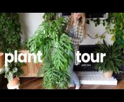 ana with plants