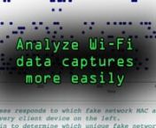 How to Analyze Wi-Fi Data Using Jupyter NotebooknFull Tutorial: https://nulb.app/x4ogunSubscribe to Null Byte: https://vimeo.com/channels/nullbytenSubscribe to WonderHowTo: https://vimeo.com/wonderhowtonKody&#39;s Twitter: https://twitter.com/KodyKinziennCyber Weapons Lab, Episode 141nnWireshark is a great tool for analyzing Wi-Fi packets and collecting information about the network traffic. However, this much information can be burdensome so interpret in a meaningful way without some help. Today,