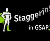 GSAP 3 has advanced staggers. This video shows how to use them and how much fun they can be. Happy tweening!nnStagger docs: https://codepen.io/GreenSock/full/jdawKxnnDemos used in the video:n- Reveal on scroll https://codepen.io/GreenSock/pen/qBEP...n- Menu animation https://codepen.io/GreenSock/pen/abzL...n- The stagger object https://codepen.io/GreenSock/pen/2927...n- 2D staggers https://codepen.io/GreenSock/pen/75c2...nnOther useful resources:n- Position-based staggers https://codepen.io/Gree