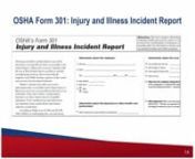 OSHA Recordkeeping-Form 301 from osha 301 form