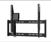 Our large and medium motorized tilt mounts offer the best of both worlds in one application. TP150Bnautomatically tilt to a preset viewing angle when the TV is turned on, or included remotencontrol may be used to tilt the TV. Perfect for TVs placed above a fireplace, as it returns flush againstnthe wall when turned off, preventing heat damage and making it aesthetically pleasing much like anpicture frame on the wall. The TP150B offer a user-friendly design and are simple to install,nallowing you