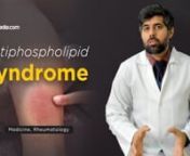 Antiphospholipid syndrome (APS) is an autoantibody-mediated acquired thrombophilia characterized by recurrent arterial or venous thrombosis and pregnancy morbidity. This V-LearningTM will help in understanding the antiphospholipid syndrome USMLE concepts.nn-------------------------------------------------------------nLecture Duration - 01:01:35nRelease Date - January 2020nnWatch complete lecture on sqadia.com -nhttps://www.sqadia.com/programs/antiphospholipid-syndromennGastroenterology Medicine