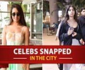 Khushi Kapoor and Shraddha Kapoor were recently spotted in the city. Shraddha looked absolutely pretty in a cute dress while Khushi opted for a white tee and pair of pants at the airport. Check it out.