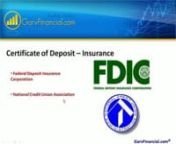 Garv breaks down Certificate of Deposits or CDs, learn why it might not be a good investment for your money.