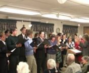 The Ypsilanti Ward Choir, of The Church of Jesus Christ of Latter Day Saints, sings