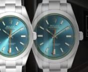 The Rolex Milgauss was created in 1954 especially for those who worked in power plants, medical facilities, and research labs. Relaunched in 2007, the modern Rolex Milgauss models are very much in demand for those who seek a Rolex, with a “wow” factor. nnThe Rolex Milgauss Blue Dial Green Crystal Steel Mens Watch 116400 is part of the new range of Milgauss watches with green sapphire crystals, orange index markers, and an orange lighting bolt hand. This model comes with a Z-Blue dial, a cris