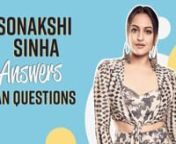 Sonakshi Sinha is almost going to complete 10 years in the industry now and she clearly has a barrage of fans on the Internet. With over 18 million followers on Instagram, she&#39;s one of the most loved actresses as well. So when we decided to catch up with her during the lockdown, we decided to get her fans ask her a few questions. Some personal, some professional - our Asli Sona had an answer to all of them. She also revealed if she ever dated Shahid Kapoor, if she would be okay getting married t