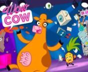 Come and see our pitch at 3:30pm on Thursday 13th September in the Pink Room at Cartoon Forum. nnWow Cow is the host of the most a-moo-zing talk show on TV! The 52 x 7 minute 2D animated series for 5-7 year olds will follow the exploits of Wow Cow on her talk show where she interviews anyone and everything, from a volcano or a washing machine to a snail or a skyscraper. The guest list is endless! Through her boundless enthusiasm and curiosity, Wow Cow is able to get her guests to reveal the extr