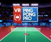 Test your skills with a variety of challenging game modes, as you rise up the ranks to become the true Ping Pong Pro! Do you have what it takes? Pick up your virtual racket and find out!nnFeaturing nine new levels including an arcade, a stadium and a Japanese garden; you can compete to become the champion against gorgeous and photorealistic backdrops! VR Ping Pong Pro also features racket/ball customisation with a tonne of different options to choose from; you can become the pro in style!nnGo fr