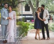 Sunil and Sadia Wedding Highlight Video from sadia video