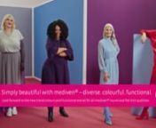 Look forward to the new trend colours and functional extras for all mediven® round and flat knit qualities. For more information, visit medi.de/en/