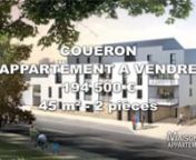 Retrouvez cette annonce sur le site ou sur l&#39;application Maisons et Appartements.nnhttp://www.maisonsetappartements.fr/fr/44/annonce-vente-appartement-coueron-2127111.htmlnnRéférence : GDnn  nL&#39;agence Immo Nantes vous propose un appartement T2 de 45 m2 éligible Pinel au sein d&#39;une résidence qui est située à Couëron et bébéficie d&#39;un emplacement privilégié, entre la douceur de l&#39;estuaire et la vitalité urbaine, à seulement 200 mètres des quais et à 3 minutes à pied du centre-vill