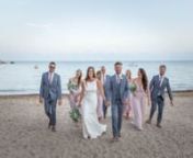 A Stunning Boho Ibiza Beach Wedding…nnOn the 31st August 2018 Sophie and Garry joined together as one. Pura Vida was the perfect Ibiza beach wedding venue for the perfect day on Ibiza’s east coast.This lovely late afternoon wedding was a dream come true for the happy couple and so magical for us to be part of. As the sun disappeared behind the tropical surroundings the newlyweds said “I do” on the beautiful sands of Ibiza.nnThis stunning Ibiza beach wedding ceremony was at 6.30pm, the