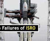 The Chandrayaan 2 mission and ISRO have been the talk of the nation for a while now.nThough, Vikram lander failed to land on the Moon. But ISRO has made the entire nation proud.nISRO has come a long way since its formation on August 15, 1969. Here are a few misses from the Indian Space Research Organisation