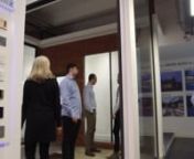 The Sieger Lux Pivot Door has recently been installed within the Sky House Design Centre. Members of the team were present for the unveiling of the “ultra tall pivoting door” watch their reactions unfold.nnThe Sieger® Lux Pivot door is the latest advance in aluminium door systems. The thermally broken aluminium profiles can create pivoting doors up to 5m tall (or hinged doors up to 4m tall).nnVisit the showroom to see these ultra tall pivot door in person by giving us a call on 01494 722 88