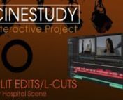 CINESTUDY (formerly Framelines) presents an Interactive Project and EDIT CHALLENGE! nnhttps://cinestudy.org/2019/09/27/interactive-project-l-cuts-split-edits/nnAnyone can download the raw footage and edit the scene together however you want.nnSplit Edits, also called L-Cuts/J-Cuts are a common editing technique. This scene is especially tailored to demonstrate this and allow you to practice using split edits. nnnBelow you can read the script and download the footage, then edit your own version o