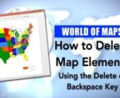In this video I&#39;m going to talk about how to delete objects that you don&#39;t want in your editable PowerPoint World of Maps clip art. nnOur maps are easy to customize for your sales, marketing or educational presentations or projects. Every object in one of our maps is an independent individual object that can be customized. The techniques shown here also work with Google Slides and Apple Keynote. nnHow to Delete ElementsnBefore you start deleting elements be sure to make copy of your map. Never w