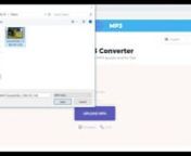 MP4 to MP3 converter - https://mp4tomp3.com/nConvert MP4 to MP3 for freenExtract sound from video online
