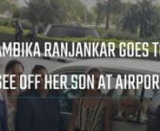 Taarak Mehta Ka Ooltah Chashmah's Ambika Ranjankar goes to see off her son at airport with Nidhi Bhanushali from taarak mehta ka ooltah chashmah story