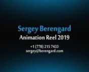 Sergey Berengard - Animation Reel 2018nn