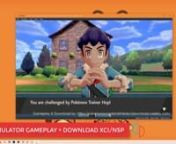 Working Pokémon Sword Gameplay + Download Link! Be glad and be hyped because pokemon sword is downloadable and playable in this yuzu custom emulator build. Download the full XCI and NSP format of the game at http://bit.ly/2p7iYeDnn===================================================nnRequires the latest Custom Firmware in order to boot the game. (SX OS, Atmosphere or ReinX)nNote: Do not attempt to go online!nn===================================================nnWhat are the system requirements f