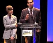 World Leadership Awards - Justin Bieber & PoP Founder Adam Braun from pop p