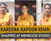 Kareena Kapoor recently stepped out to shoot for her radio show &#39;What Women Want&#39;. She was seen sporting a yellow floral ensemble. The co-ord set consisted of a high waist palazzo and a top with a detailed neckline. She looked stunning as she posed for the paps. The Heroine actress will next be seen in Lal Singh Chaddha opposite Aamir Khan which is an adaptation of the American movie Forrest Gump. The movie is based on a man with low IQ.