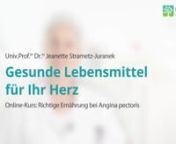 Univ.Prof.in Dr.in Jeanette Strametz-Juranek, Fachärztin für Innere Medizin und Kardiologie, beantwortet im Video
