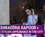 Shraddha Kapoor was snapped in the city with her whole family. She opted for a white dress paired with a black belt and looked amazing. On the work front, she will be seen in Remo D&#39;souza&#39;s Street Dancer starring Varun Dhawan and Nora Fatehi in lead roles. She recently had a box office hit with her movie &#39;Chhichhore&#39;.